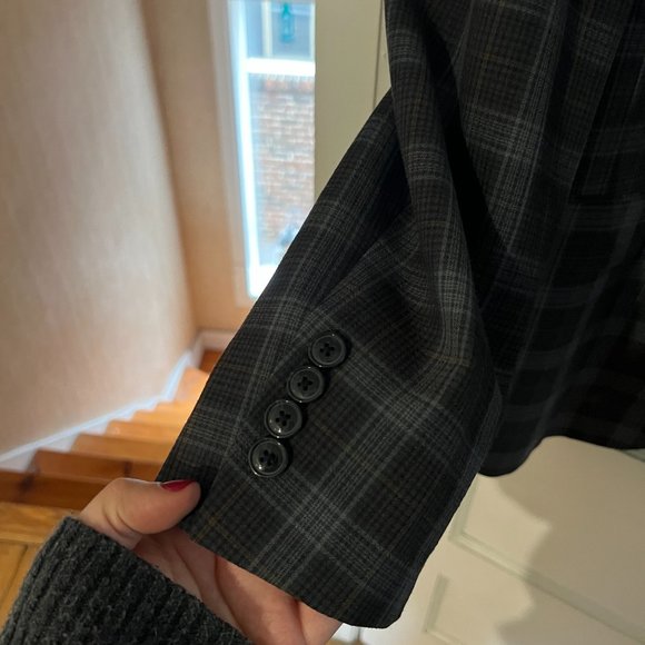 DKNY Mens Modern Fit Suit Jacket - Picture 3 of 12